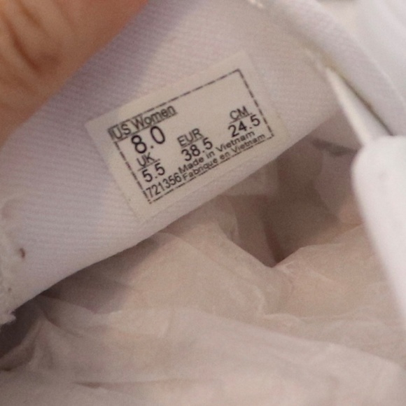 Vans Asher Slip On True White Womens 8 New in  Box - Picture 7 of 8